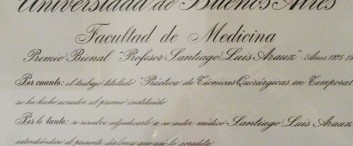       Historial 1993- 2019 del Premio Bienal Profesor Santiago Luis Arauz, del Premio Trienal Doctor Carlos Pedro Mercandino y del Premio Trienal Doctor […]